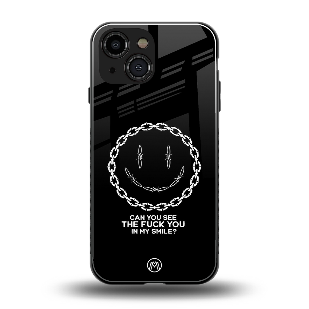 buzz off back phone cover | glass case for iphone 13 mini
