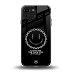 buzz off back phone cover | glass case for iphone 13 mini