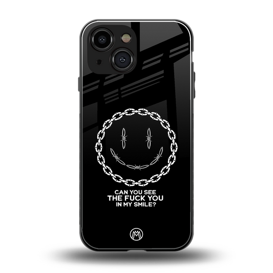 buzz off back phone cover | glass case for iphone 13 mini