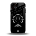 buzz off back phone cover | glass case for iphone 14 plus