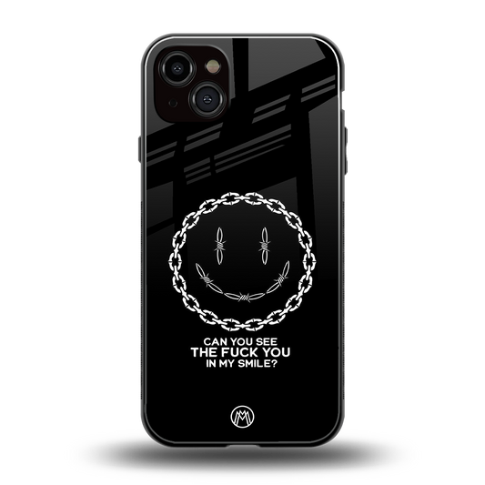 buzz off back phone cover | glass case for iphone 14 plus