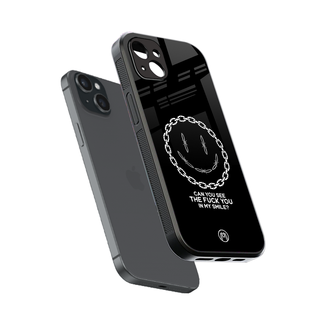 buzz off back phone cover | glass case for iphone 14 plus