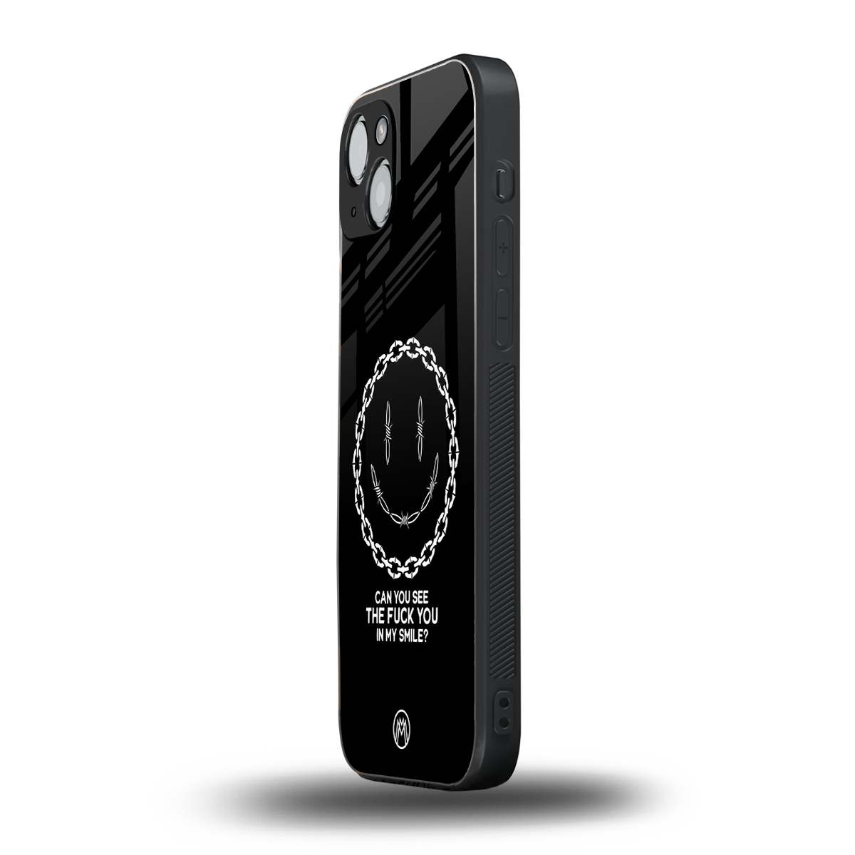 buzz off back phone cover | glass case for iphone 15 plus