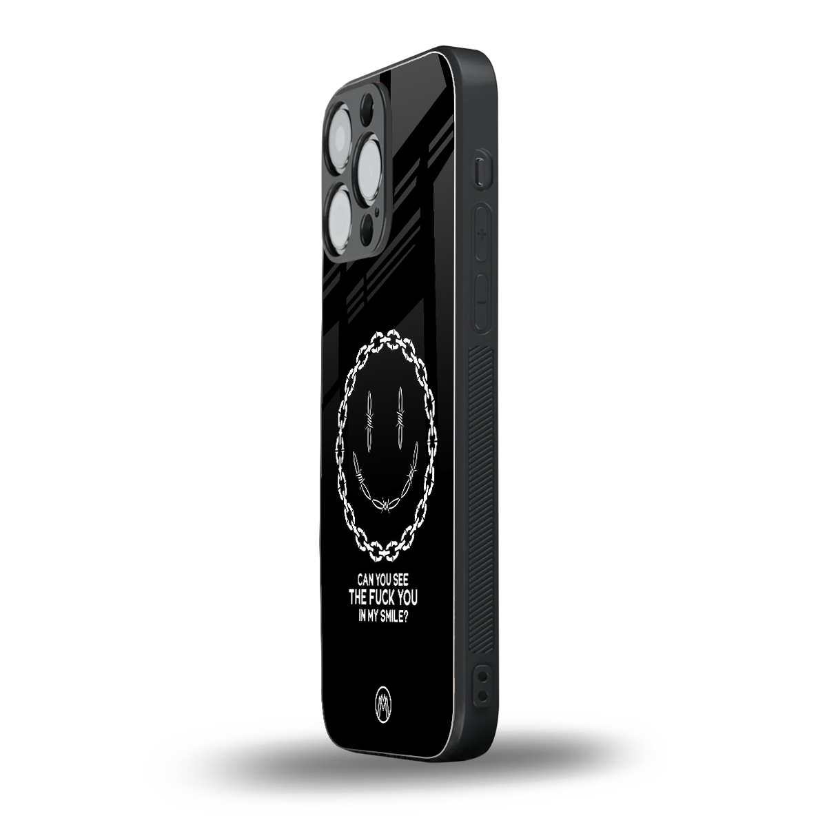 buzz off back phone cover | glass case for iphone 15 pro max