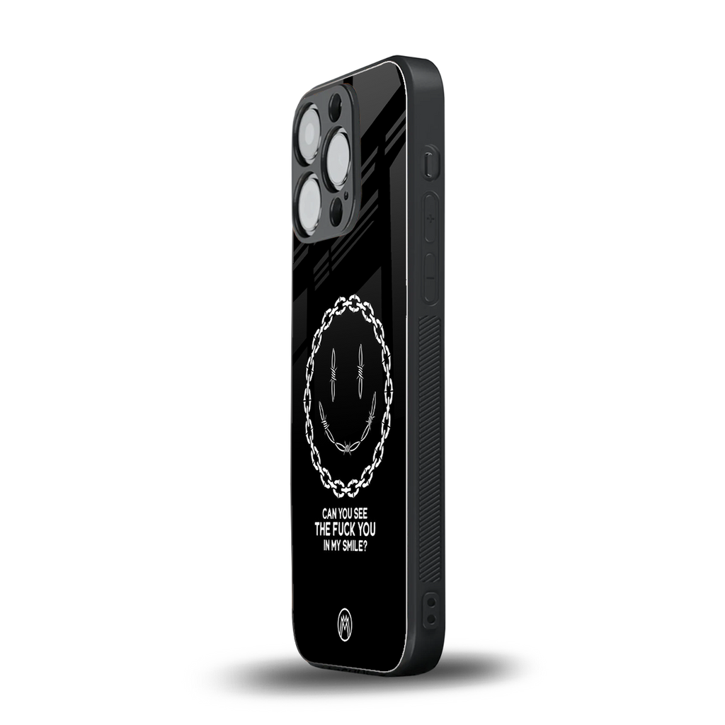 buzz off back phone cover | glass case for iphone 15 pro