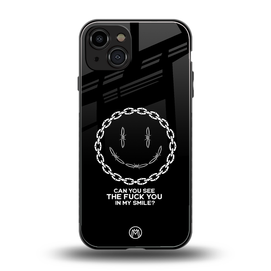 buzz off back phone cover | glass case for iphone 15