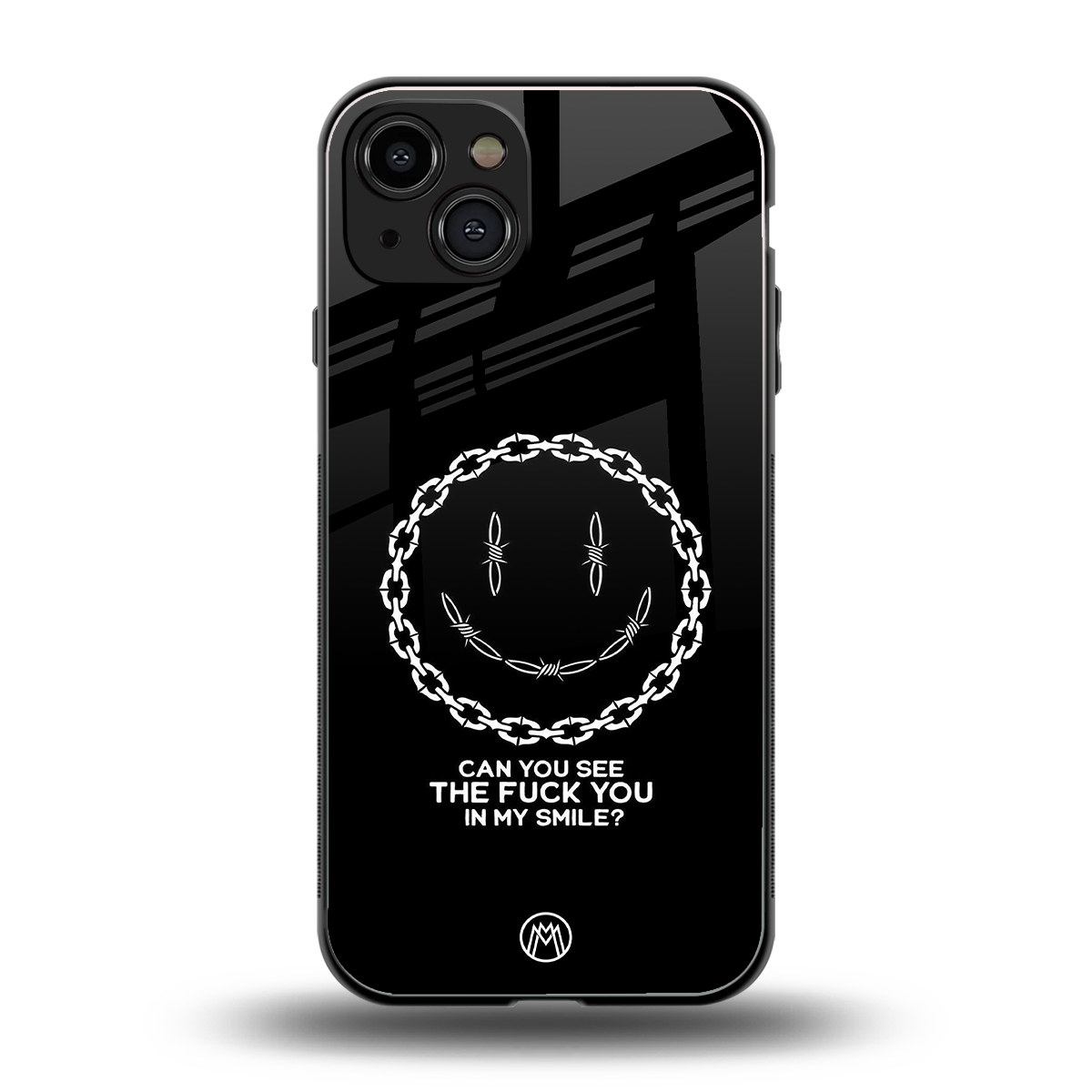buzz off back phone cover | glass case for iphone 15