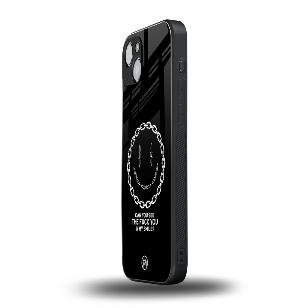buzz off back phone cover | glass case for iphone 15
