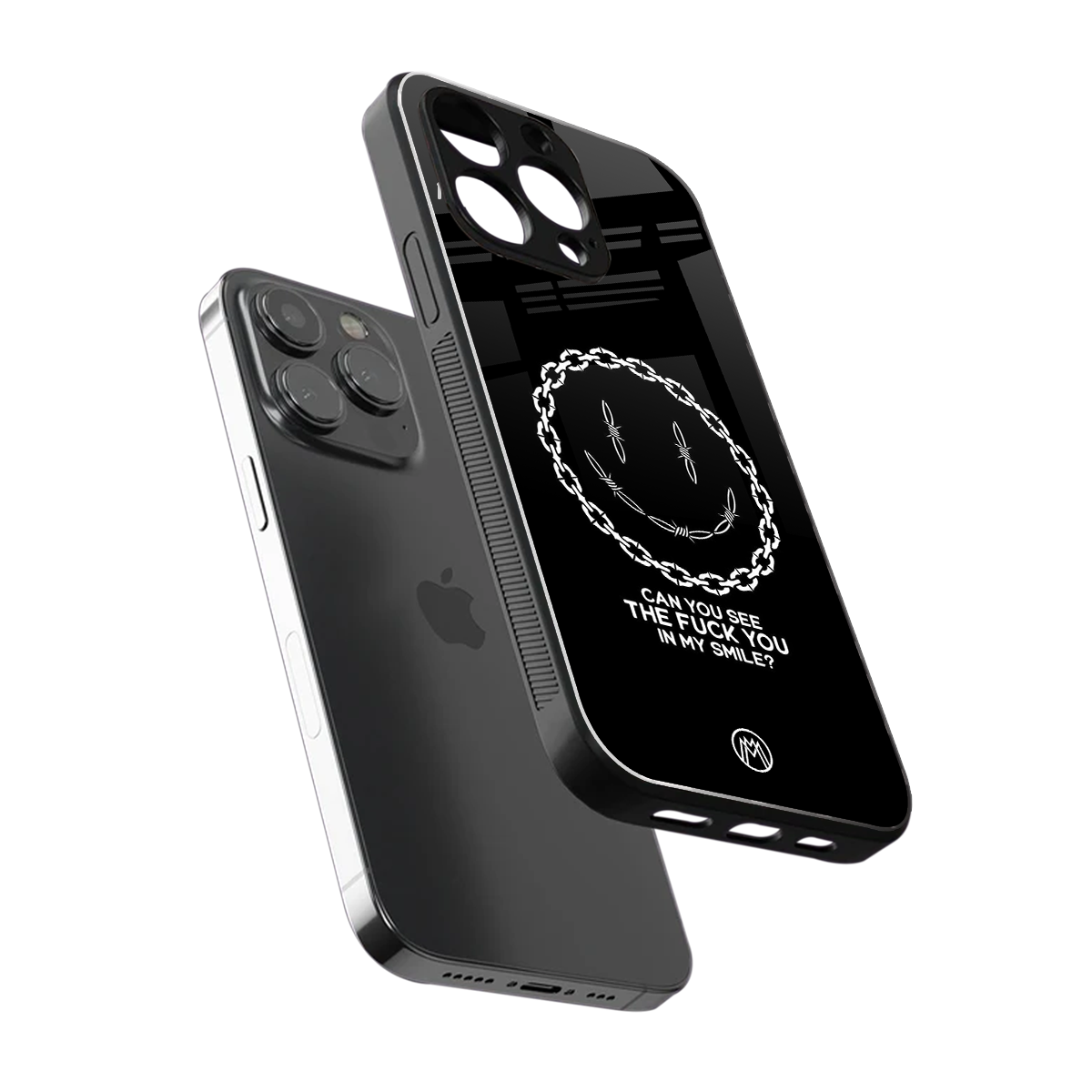 buzz off back phone cover | glass case for iphone 15 pro