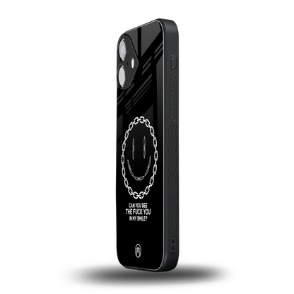 buzz off back phone cover | glass case for iphone 16 plus