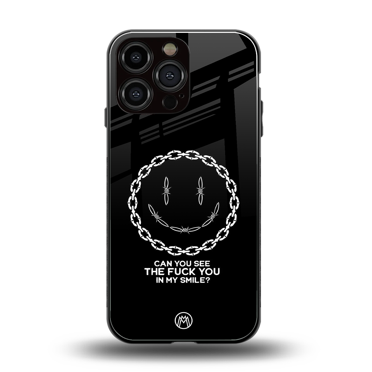 buzz off back phone cover | glass case for iphone 16 pro max