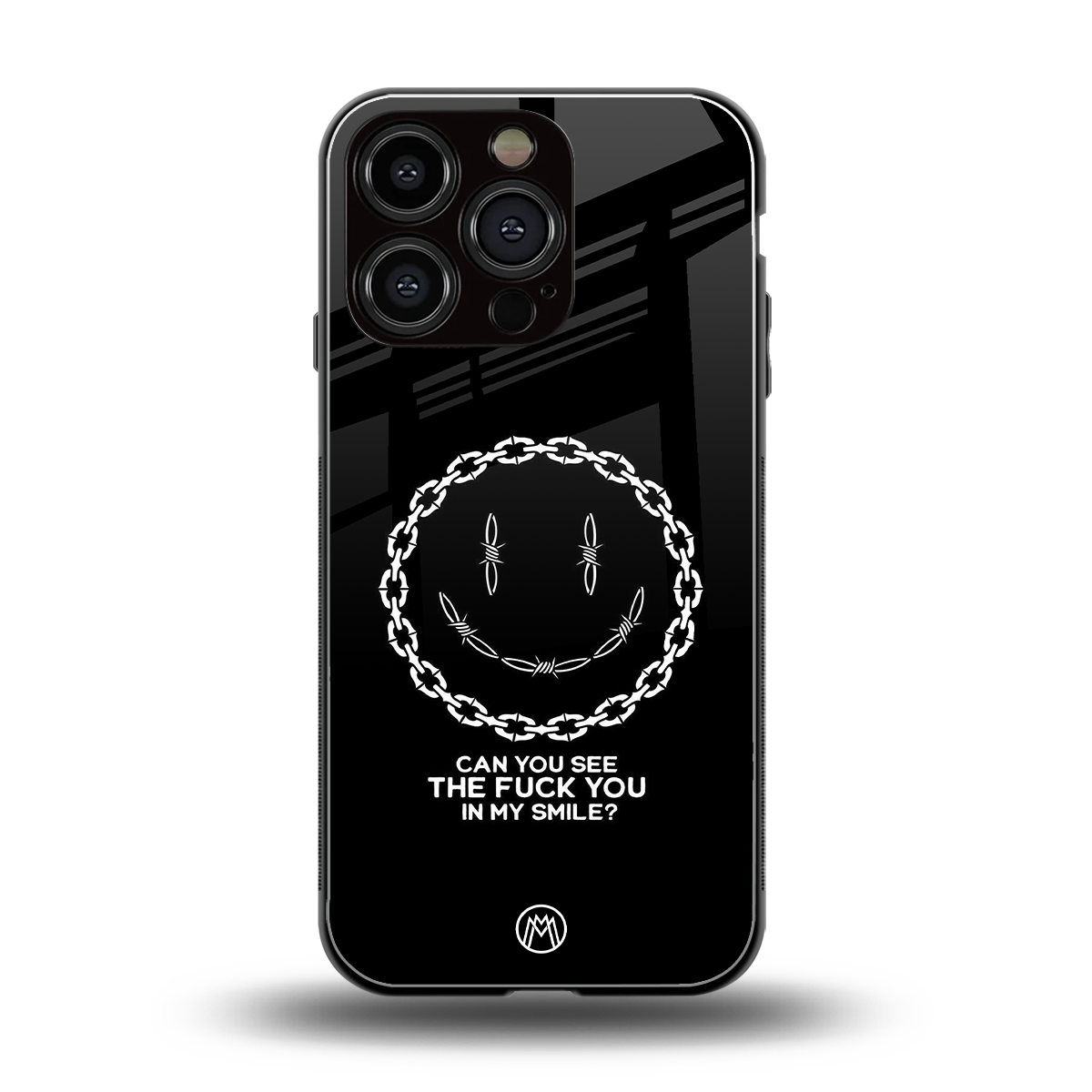 buzz off back phone cover | glass case for iphone 16 pro