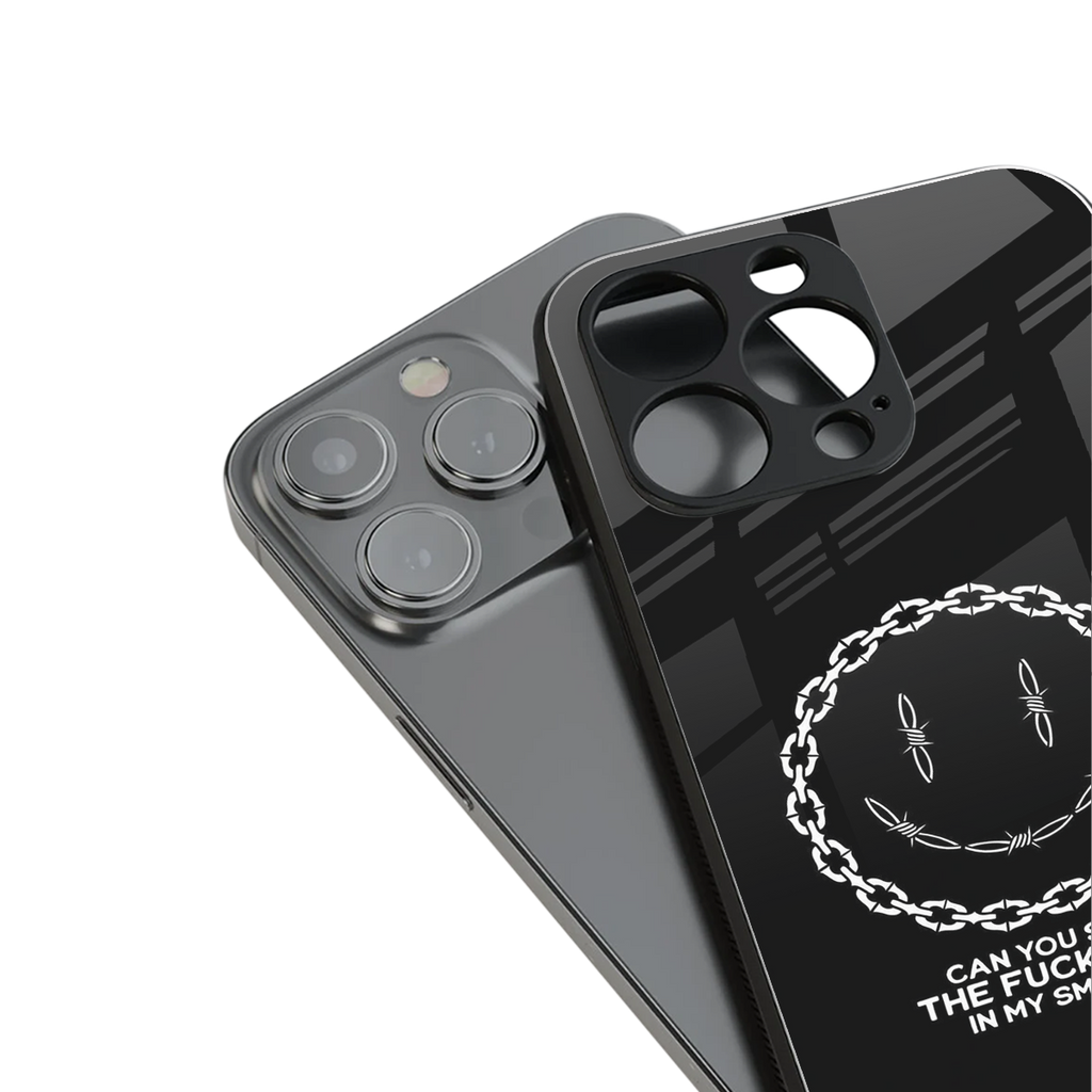 buzz off back phone cover | glass case for iphone 15 pro