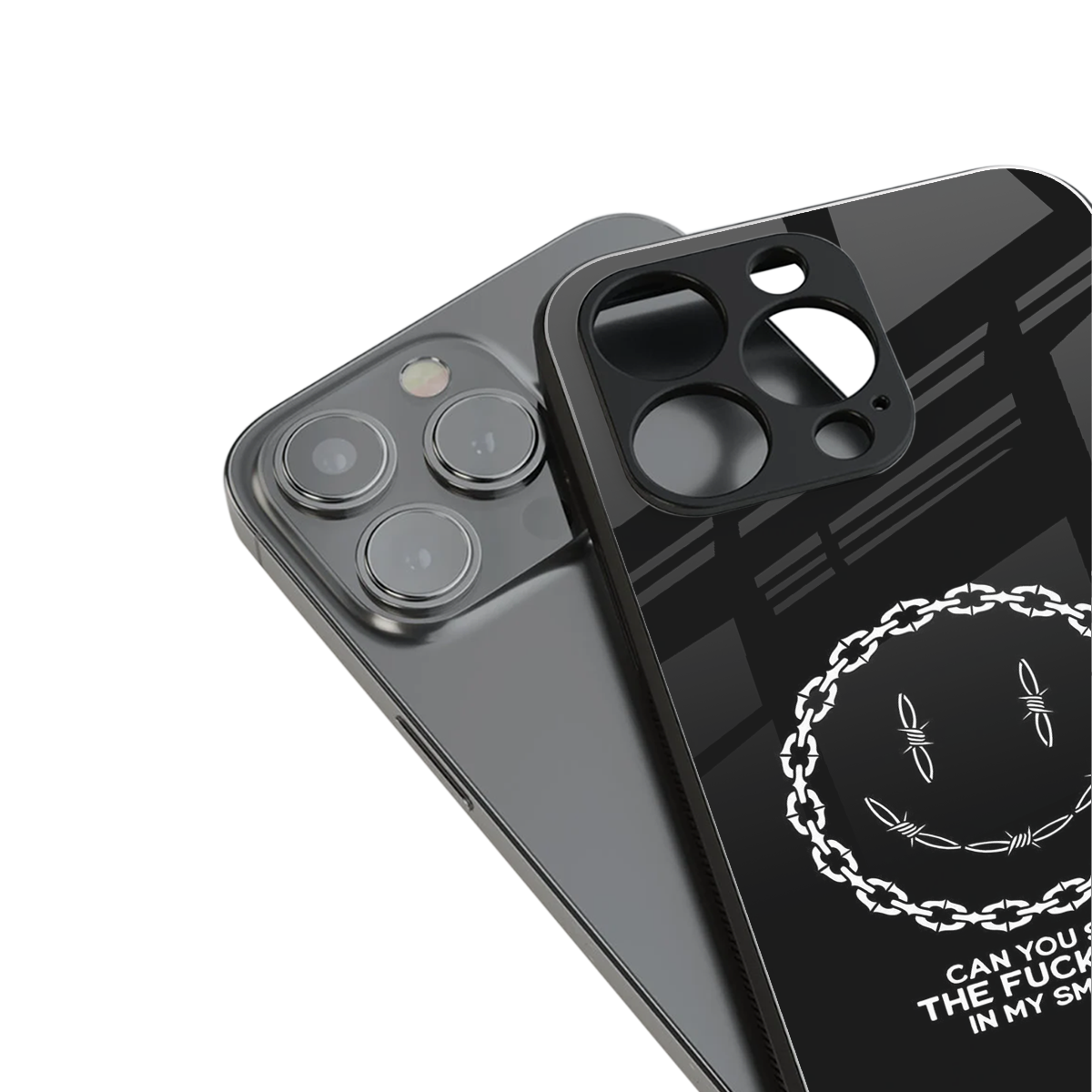 buzz off back phone cover | glass case for iphone 15 pro