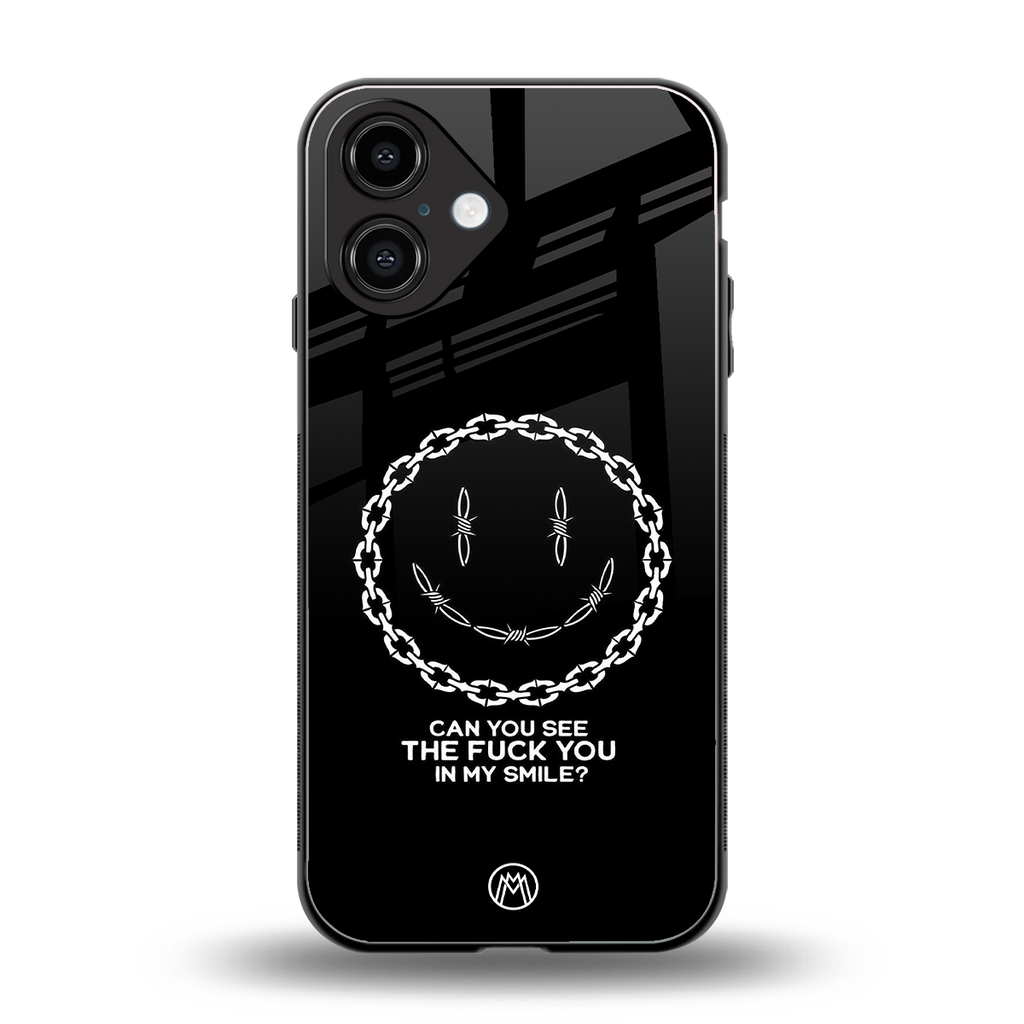 buzz off back phone cover | glass case for iphone 16