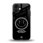 buzz off back phone cover | glass case for iphone 16