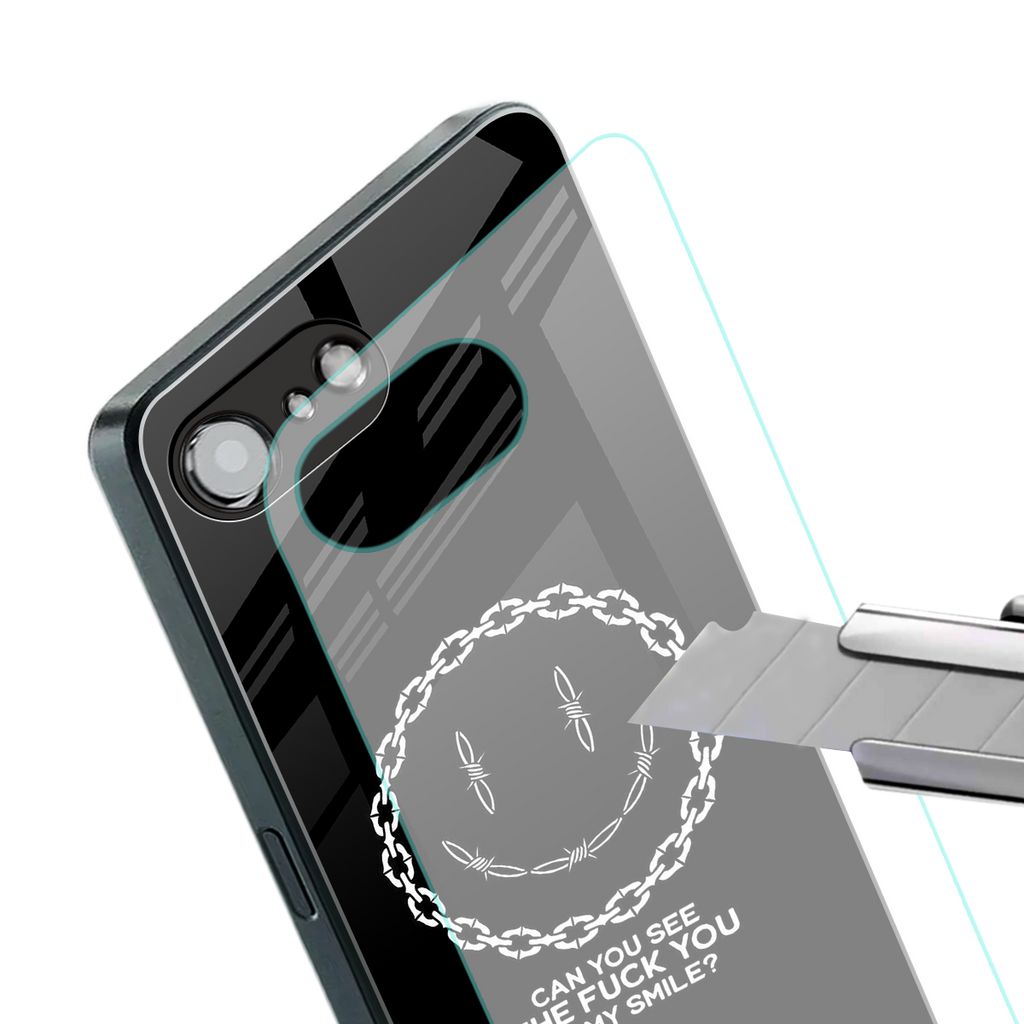 buzz off back phone cover | glass case for iphone 16e