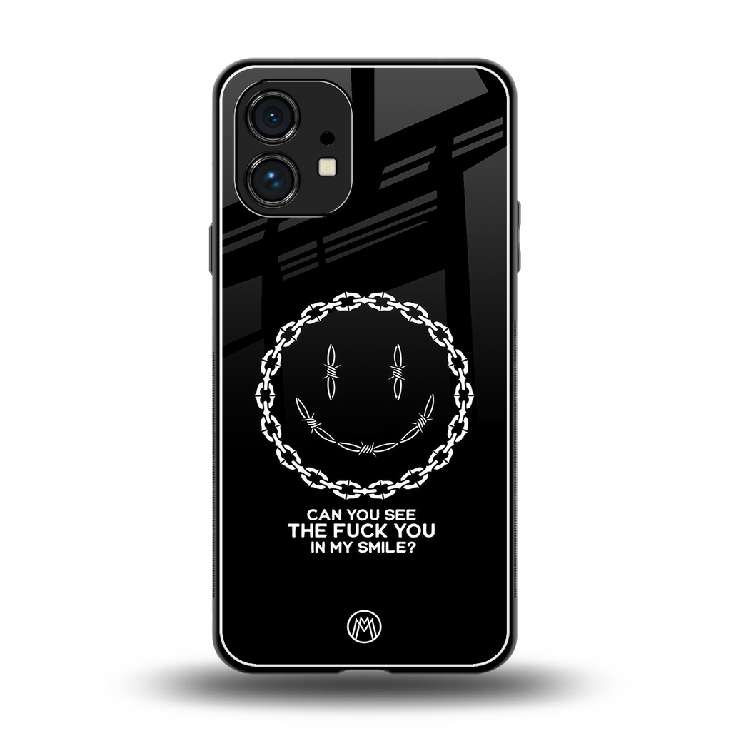 buzz off back phone cover | glass case for nothing phone 1