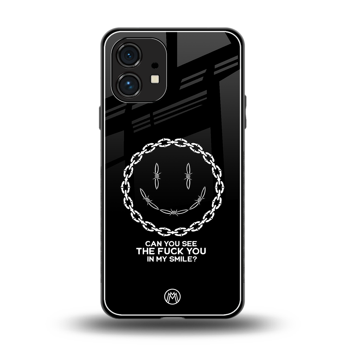 buzz off back phone cover | glass case for nothing phone 1