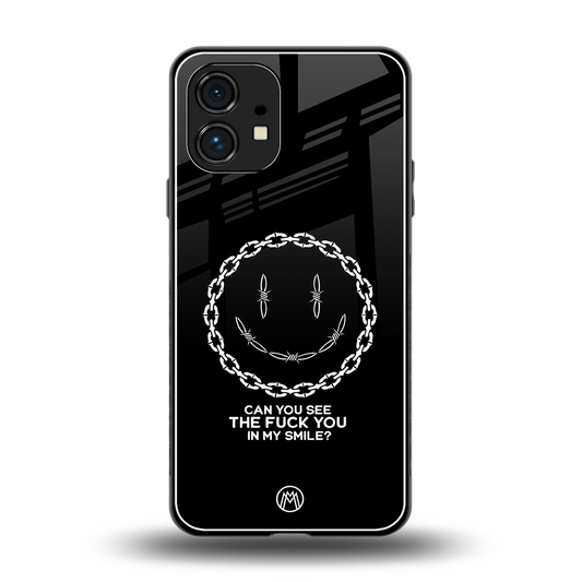 buzz off back phone cover | glass case for nothing phone 1