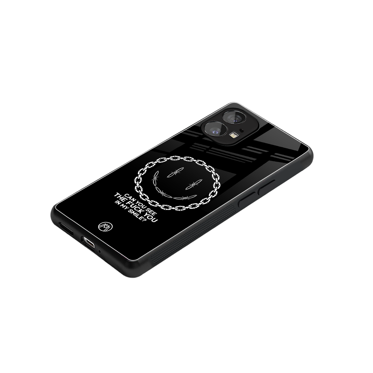 buzz off back phone cover | glass case for nothing phone 1
