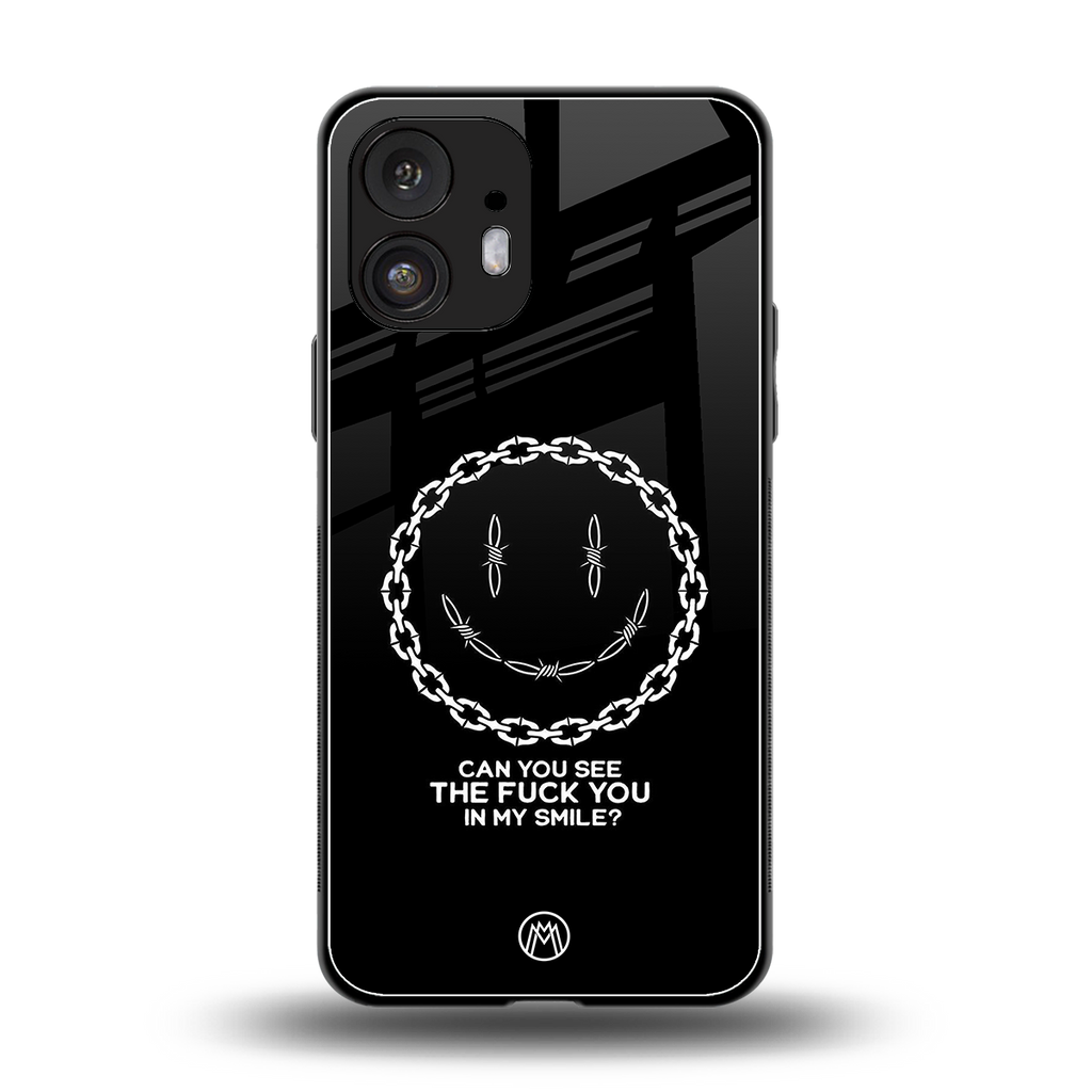 buzz off back phone cover | glass case for nothing phone 2