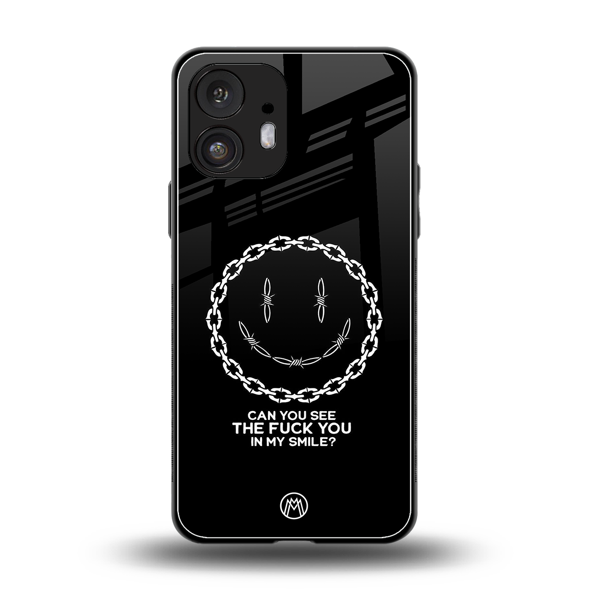 buzz off back phone cover | glass case for nothing phone 2