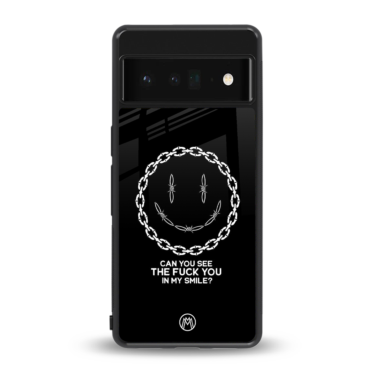 buzz off back phone cover | glass case for google pixel 6 pro