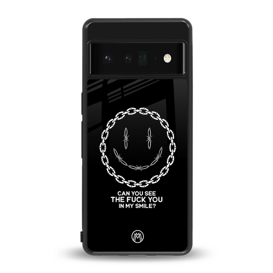 buzz off back phone cover | glass case for google pixel 6 pro