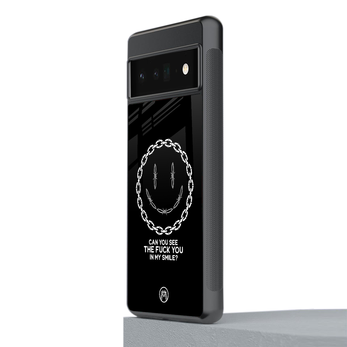buzz off back phone cover | glass case for google pixel 6 pro