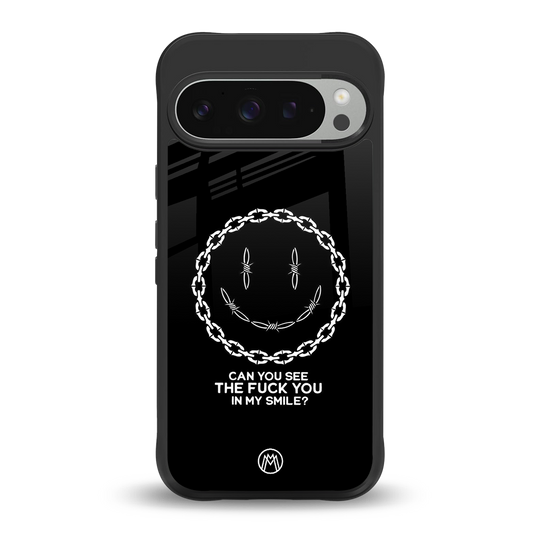 buzz off back phone cover | glass case for google pixel 9 pro xl