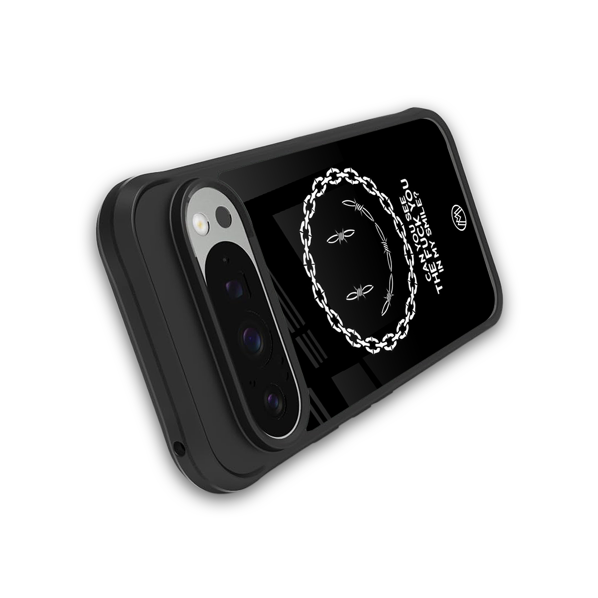 buzz off back phone cover | glass case for google pixel 9 pro