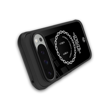 buzz off back phone cover | glass case for google pixel 9 pro xl