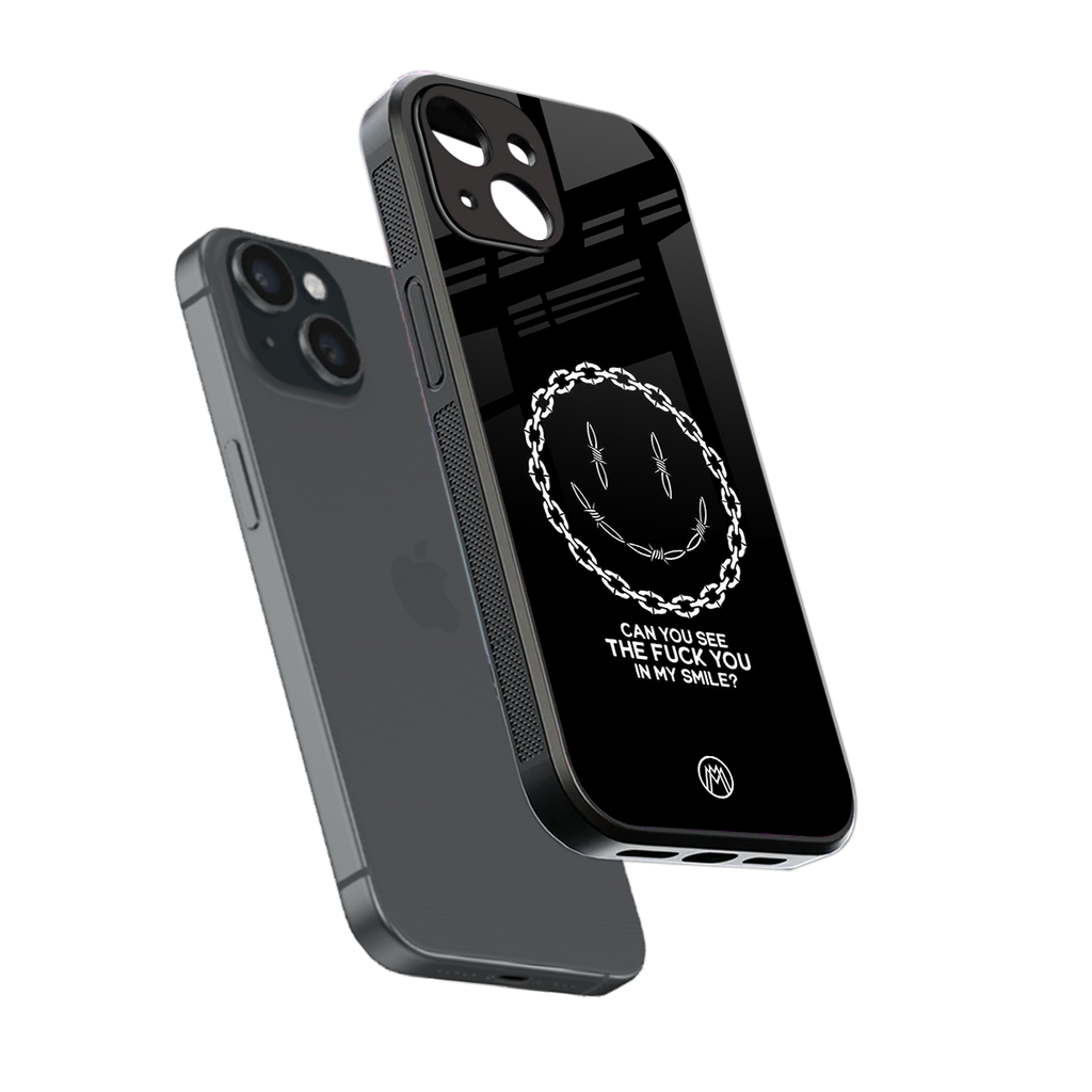 buzz off back phone cover | glass case for iphone 15