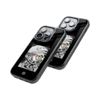 Protective Glass Back Phone Case Compatible with iPhone, Samsung, OnePlus, Pixel & More