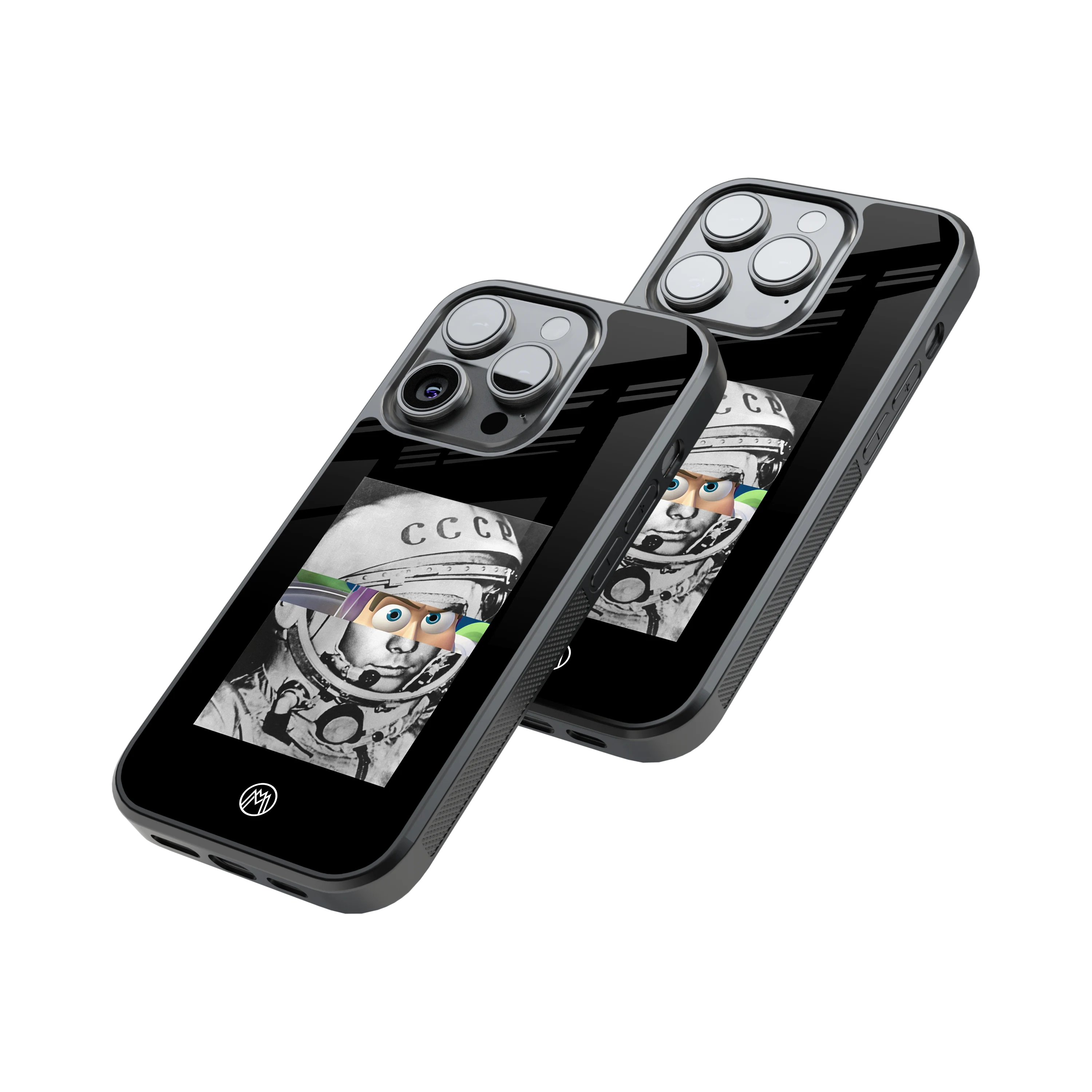 Protective Glass Back Phone Case Compatible with iPhone, Samsung, OnePlus, Pixel & More