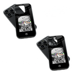 Trendy Glass Back Mobile Case for iPhone, Samsung, Redmi, OnePlus, Google Pixel, Motorola