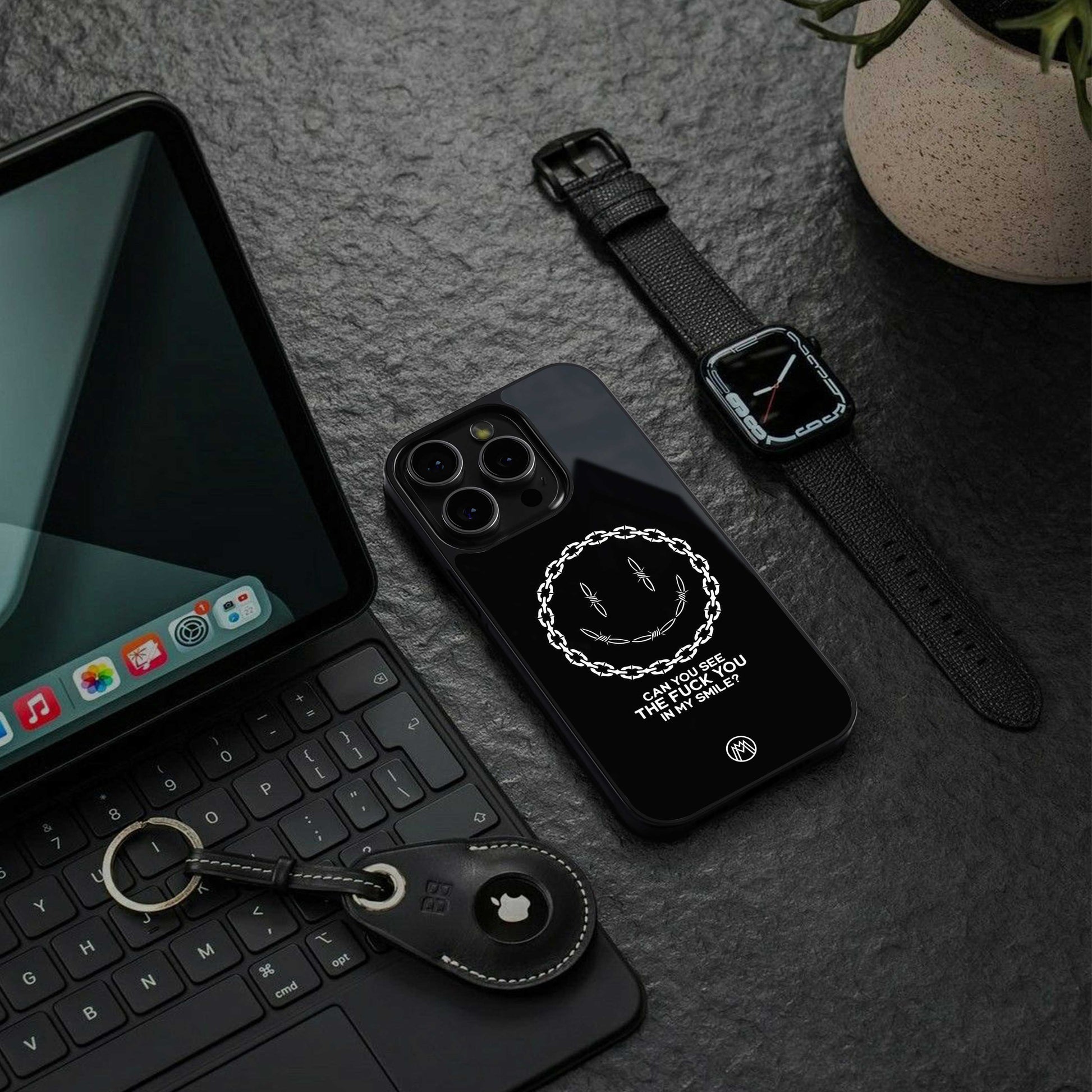 buzz off back phone cover | glass case for nothing phone 2