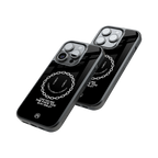 Protective Glass Back Phone Case Compatible with iPhone, Samsung, OnePlus, Pixel & More