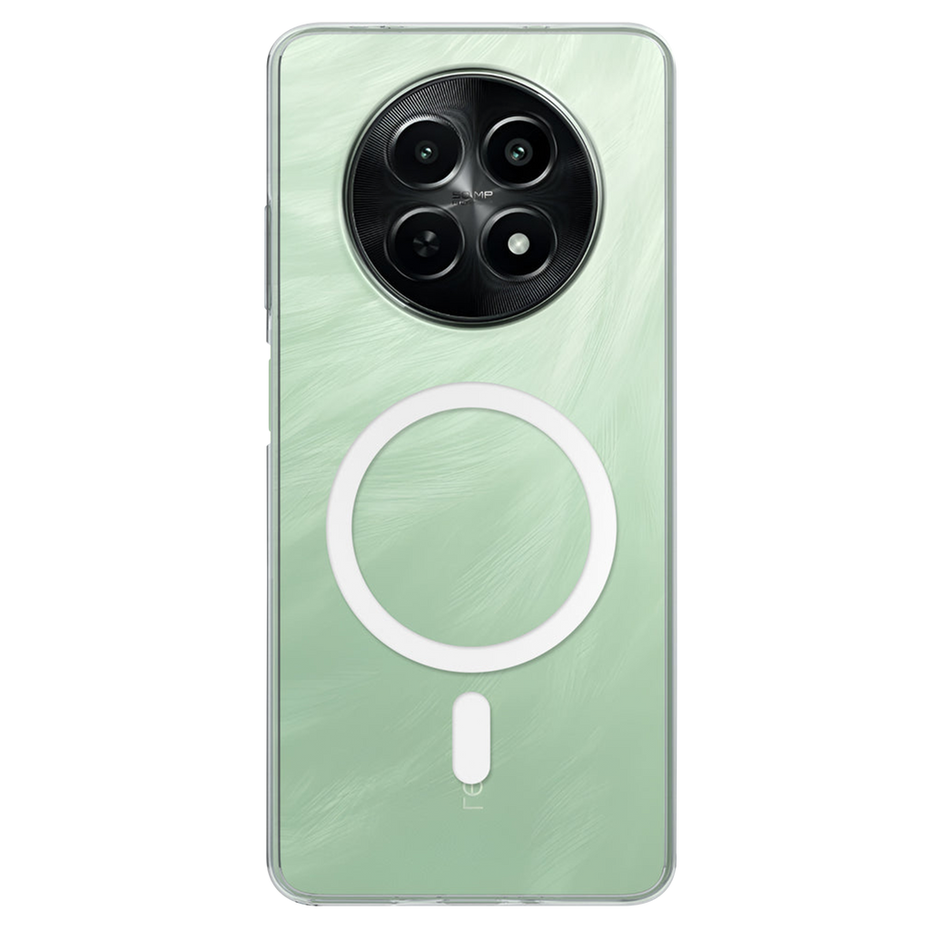 Anti Yellow Magsafe Clear Case for Realme C65