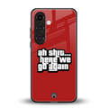 cj moment back phone cover | glass case for samsung galaxy s23