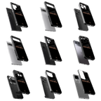 Durable Glass Back Mobile Case for iPhone, Samsung, OnePlus, Google Pixel, Redmi, Vivo, Oppo