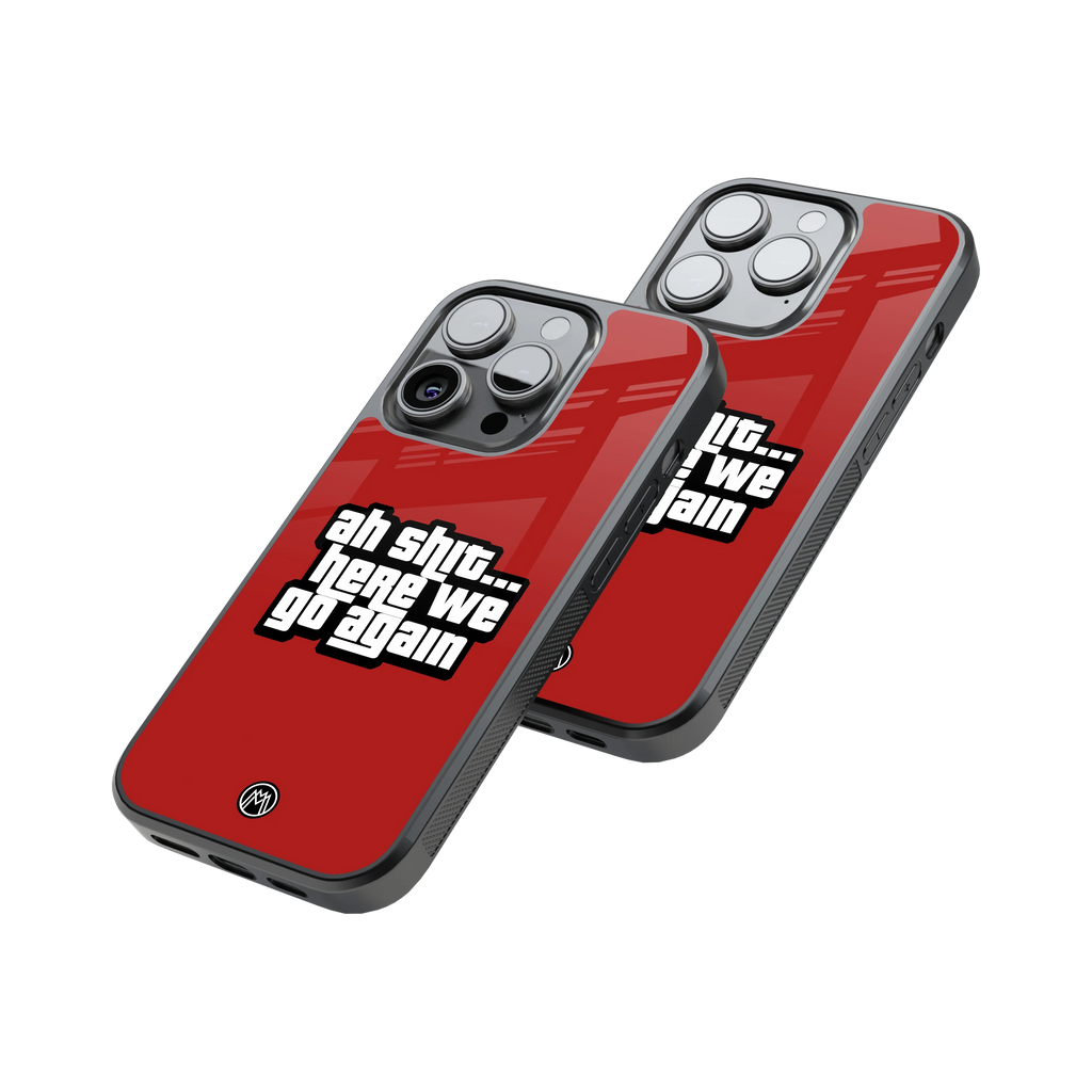 Protective Glass Back Phone Case Compatible with iPhone, Samsung, OnePlus, Pixel & More