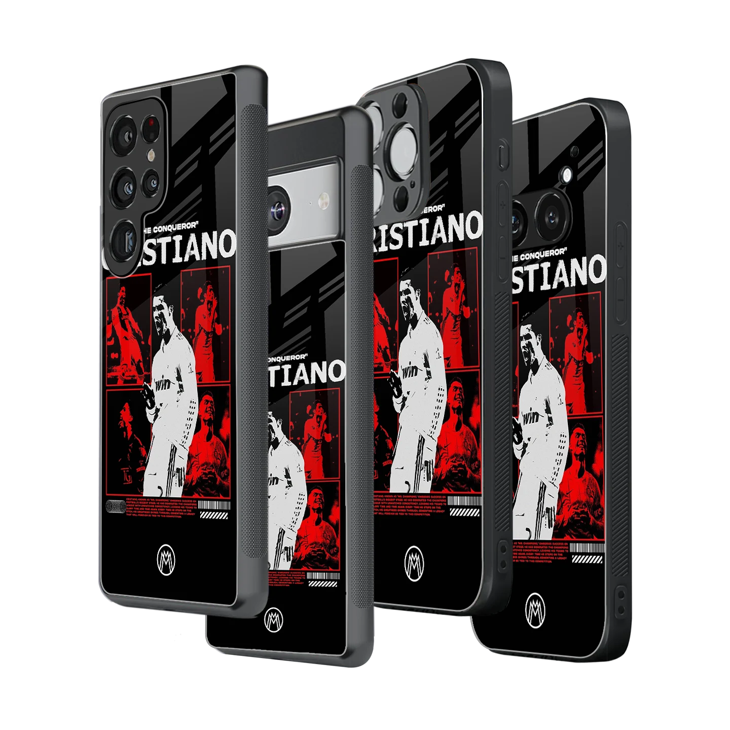 Stylish Glass Back Case for All Smartphones iPhone, Samsung, OnePlus, Pixel, Redmi, Oppo, Vivo, Motorola