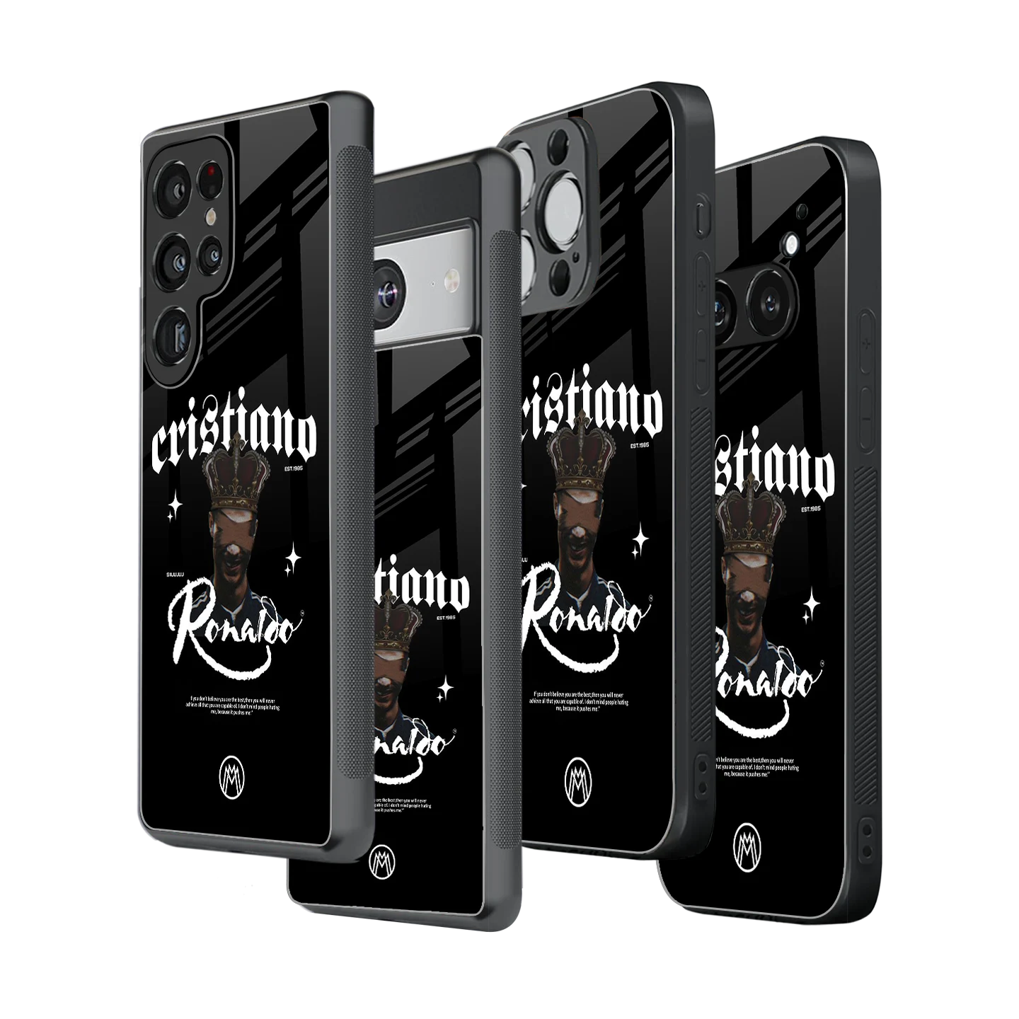 Stylish Glass Back Case for All Smartphones iPhone, Samsung, OnePlus, Pixel, Redmi, Oppo, Vivo, Motorola