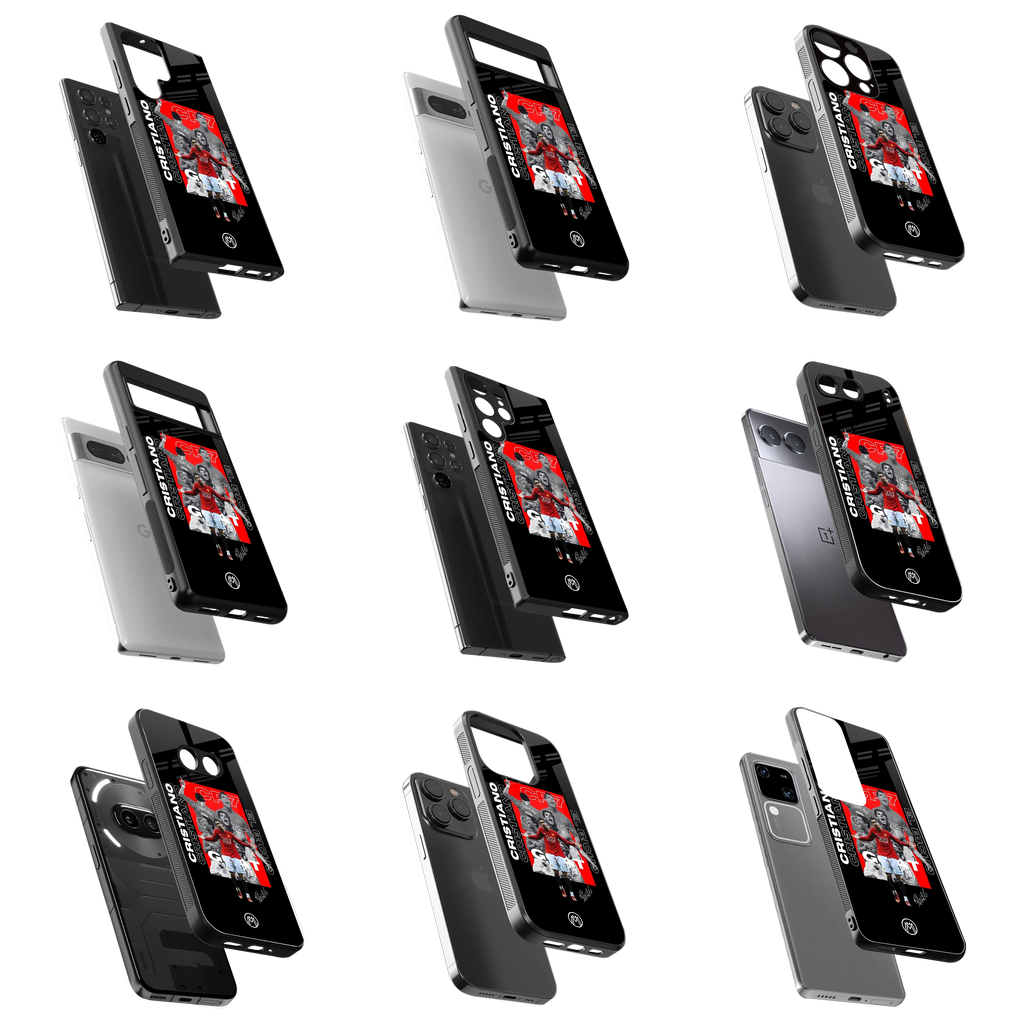 Durable Glass Back Mobile Case for iPhone, Samsung, OnePlus, Google Pixel, Redmi, Vivo, Oppo
