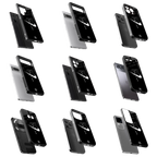 Durable Glass Back Mobile Case for iPhone, Samsung, OnePlus, Google Pixel, Redmi, Vivo, Oppo