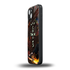 cactus jack brown back phone cover | glass case for iphone 14