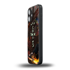 cactus jack brown back phone cover | glass case for iphone 16