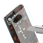 cactus jack brown back phone cover | glass case for iphone 16e